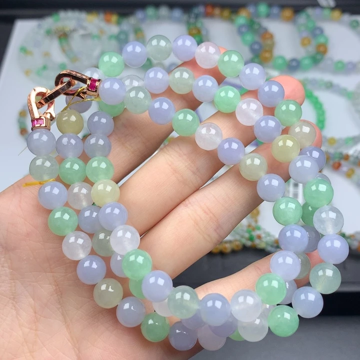 毛衣链未镶嵌翡翠