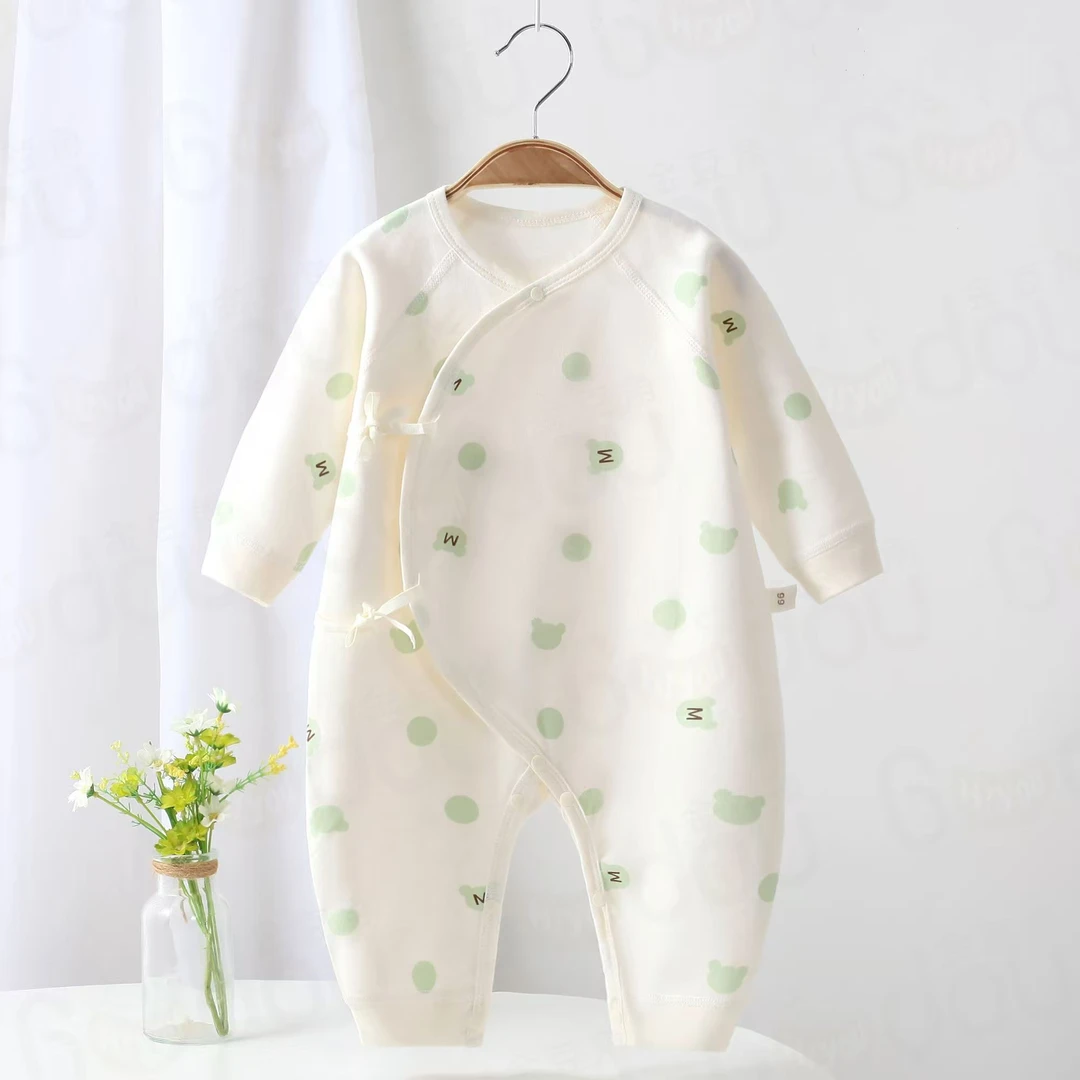 连体衣宝宝套A类新生儿婴儿衣服0-6个月四季连体款婴儿纯棉长袖