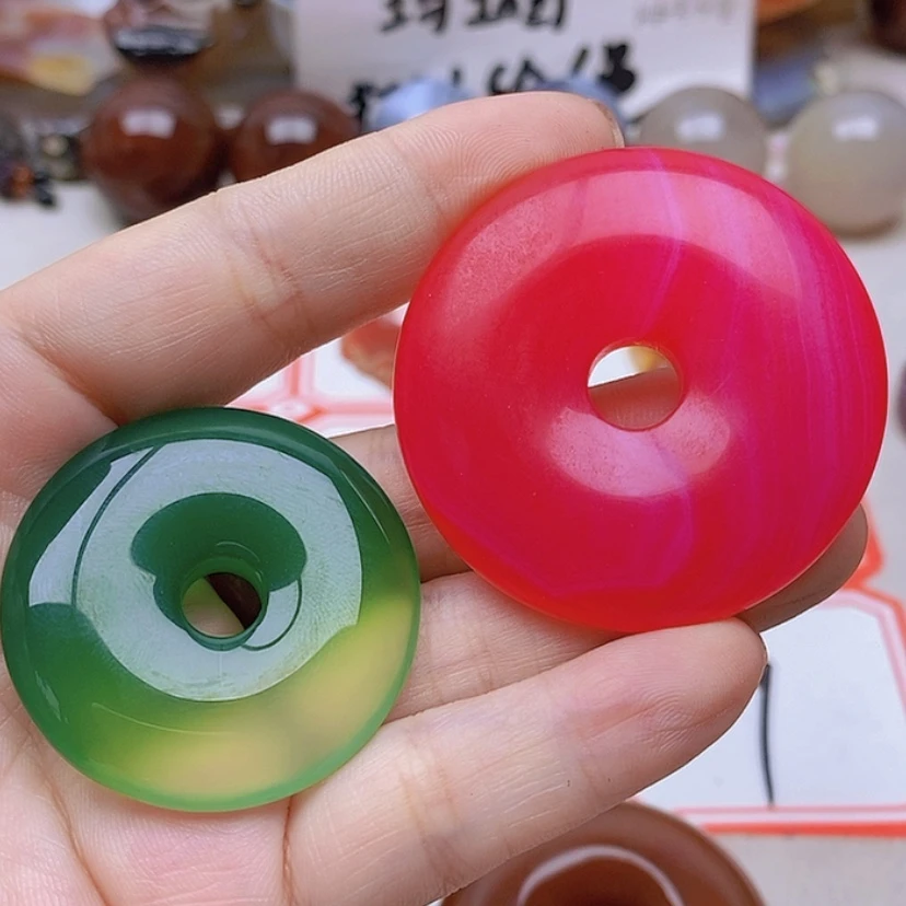 【闪购商品】玛瑙/玉髓未镶嵌珠宝半成品吻*