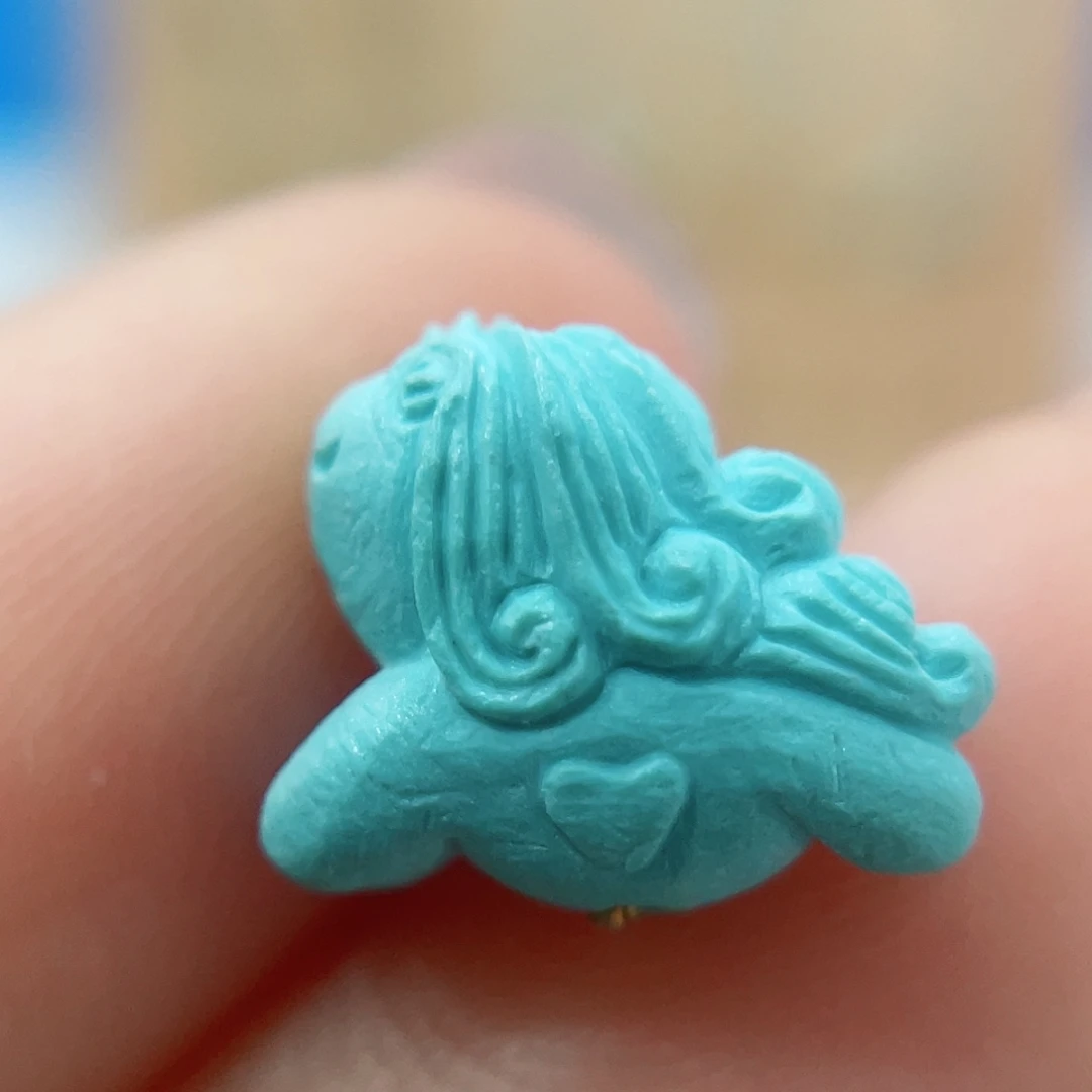 未镶嵌绿松石珠宝奇石