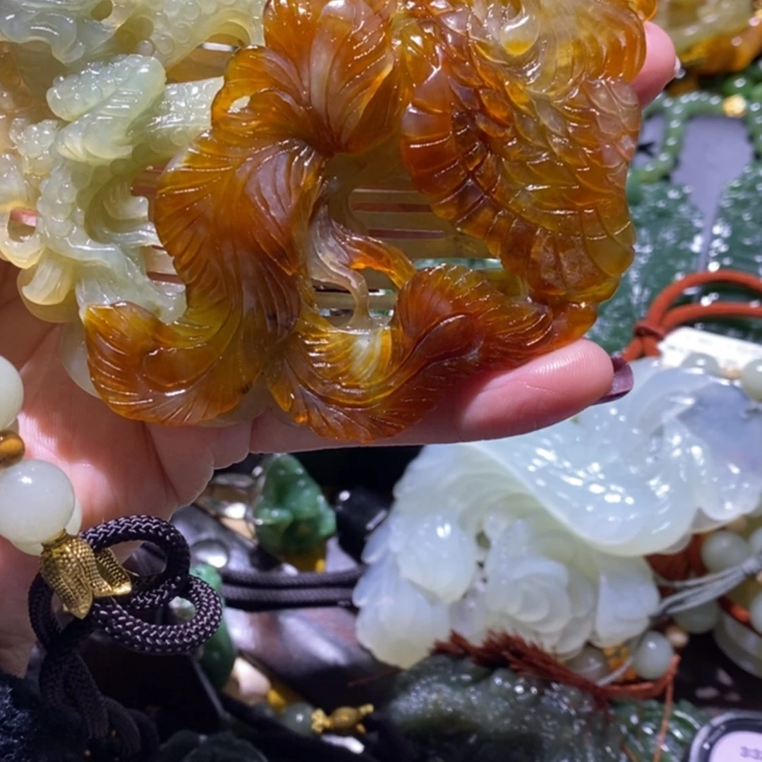 【闪购商品】岫玉毛衣链未镶嵌