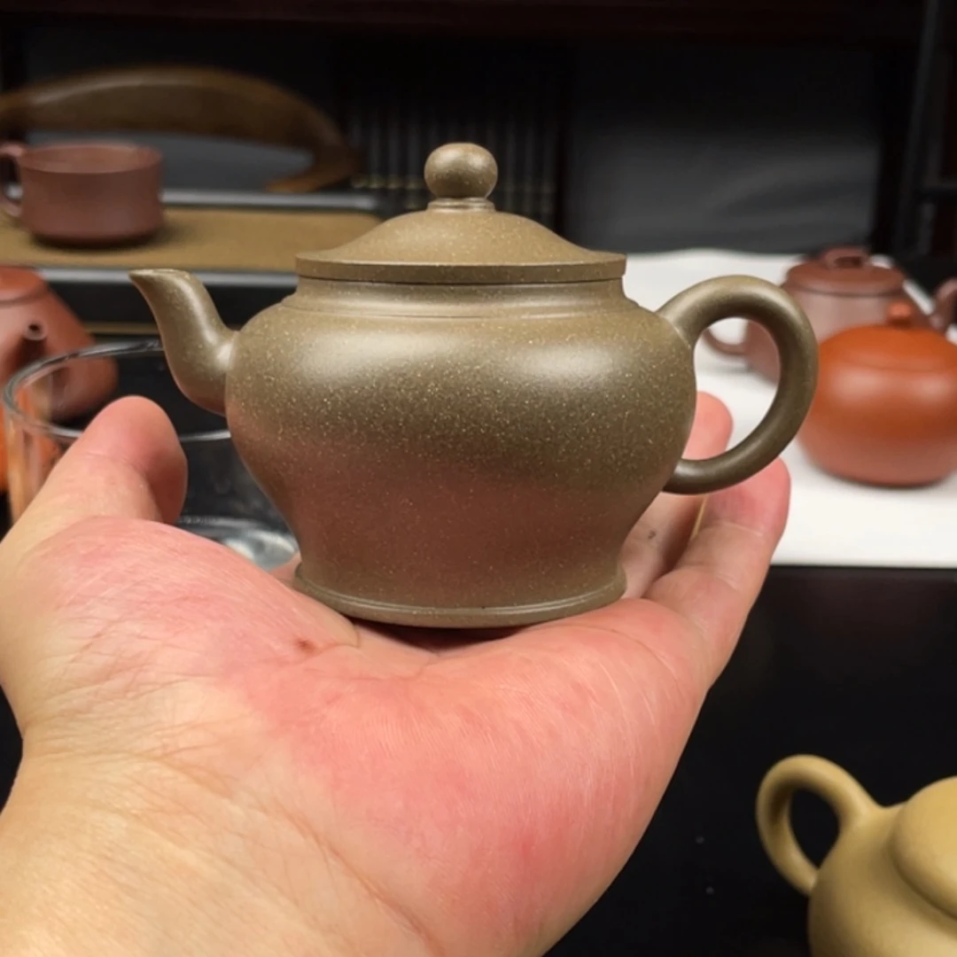 老***董茶壶紫砂宜兴紫砂壶半手工