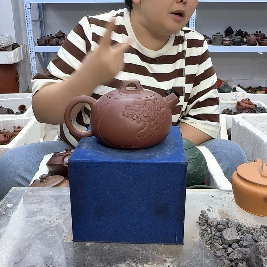 茶壶紫砂宜兴紫砂壶瑕疵处理