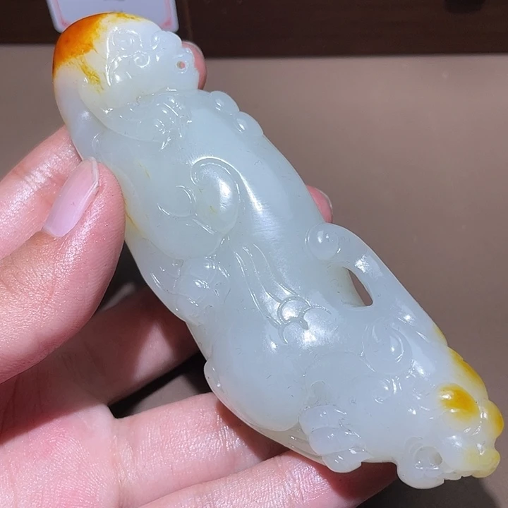 和田玉颈饰未镶嵌Y