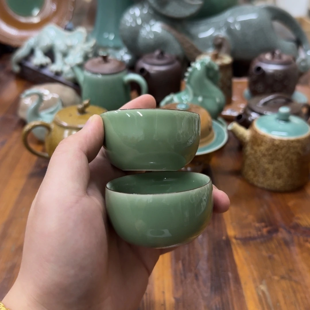 小仲青瓷茶器微瑕1760