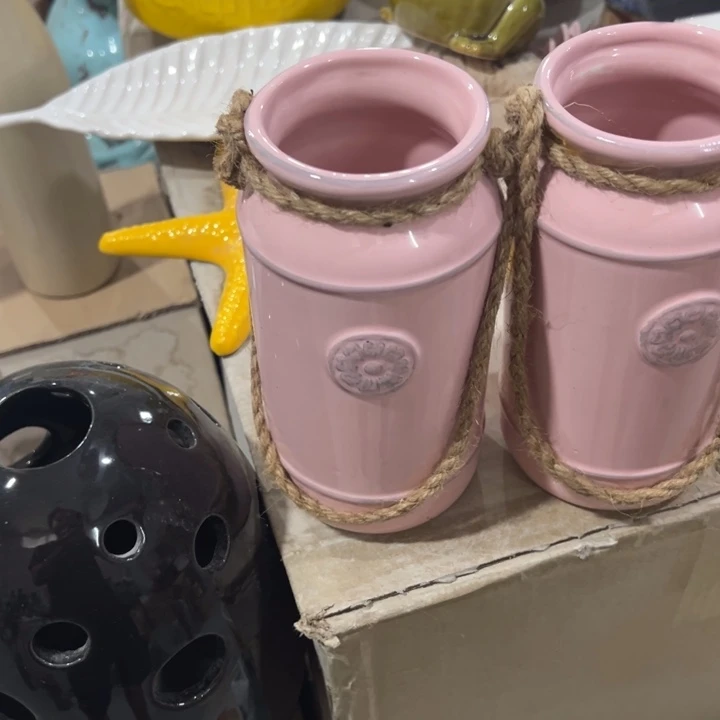 陶瓷花瓶摆件外贸出口（微瑕）