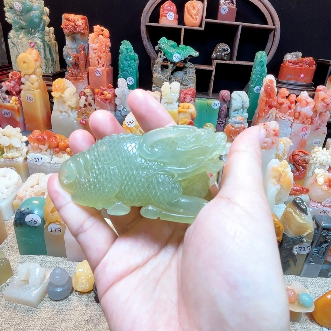 寿山石其他麒麟印章