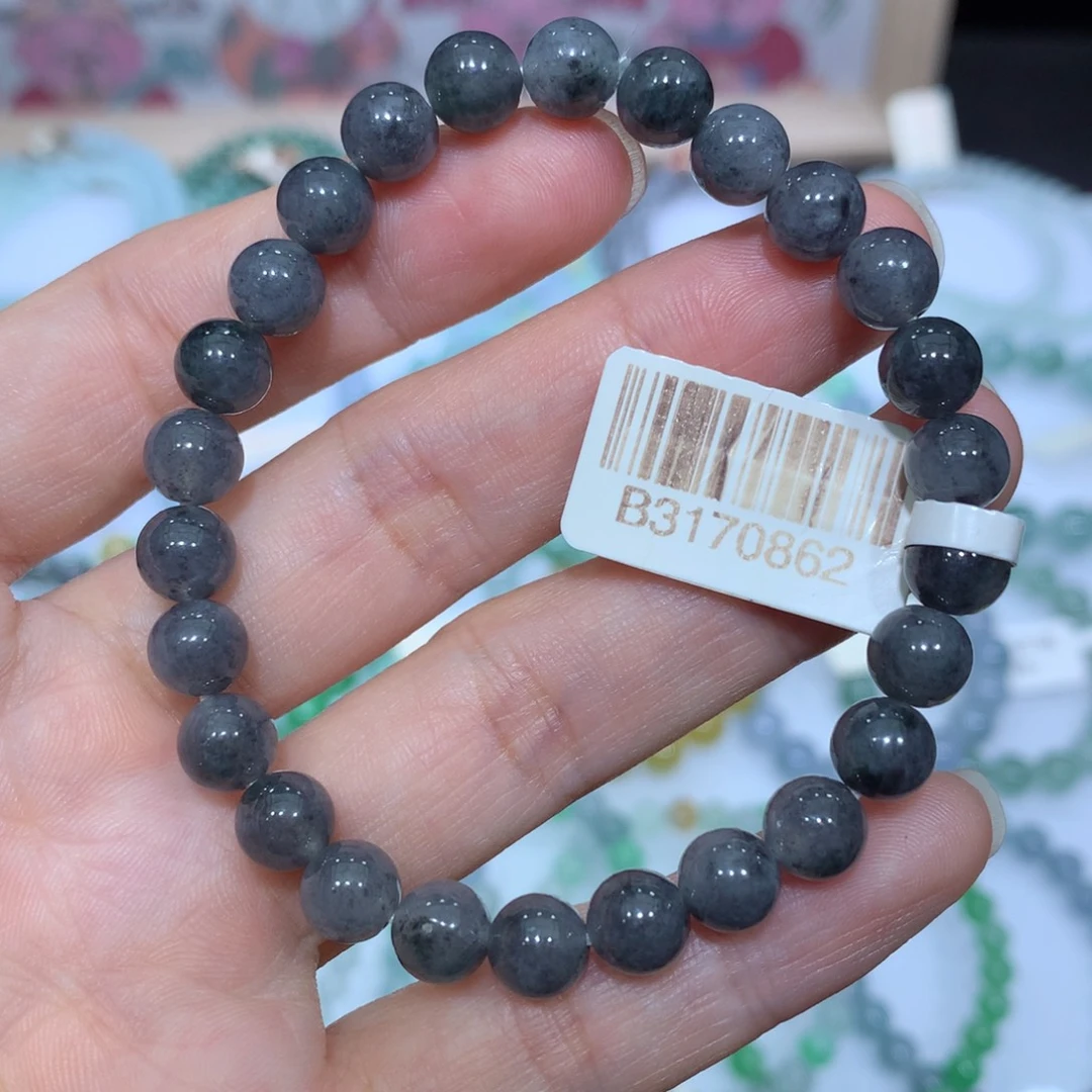 翡翠未镶嵌手链天然