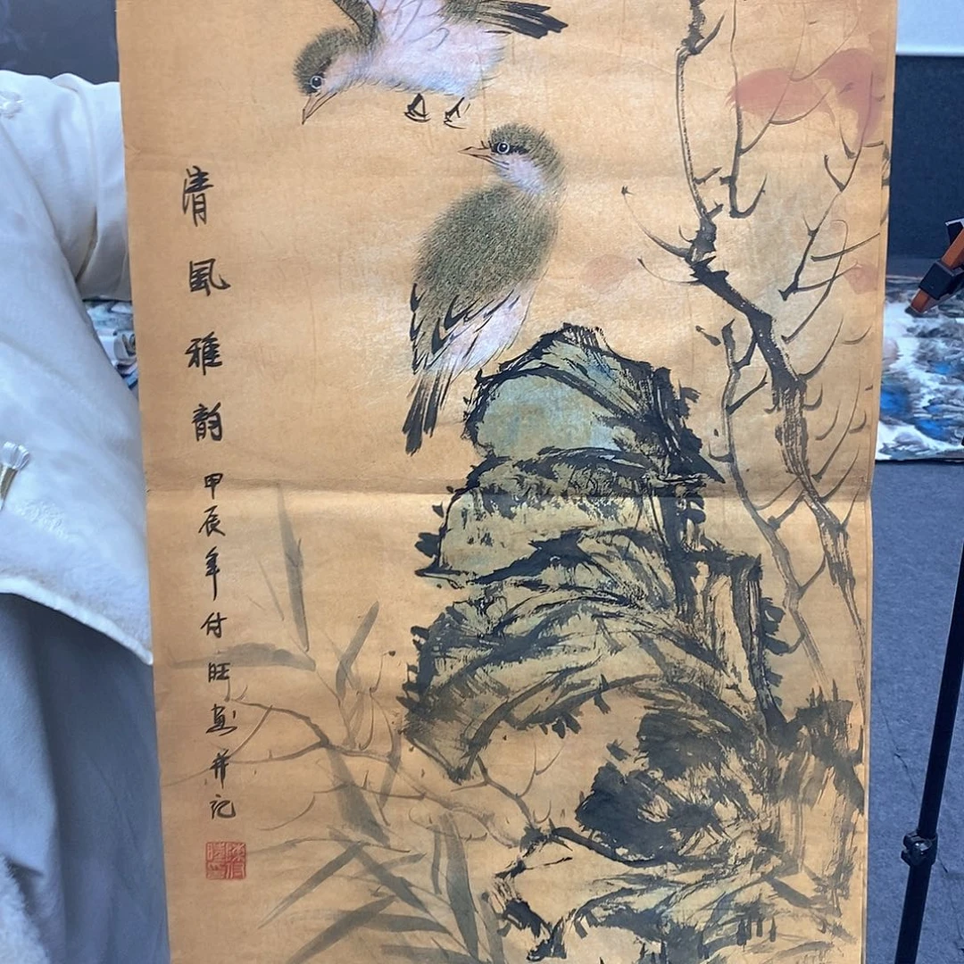 国画国画手绘作品