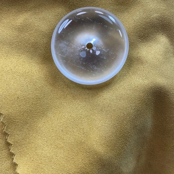 石英质玉吊坠未镶嵌浅**调