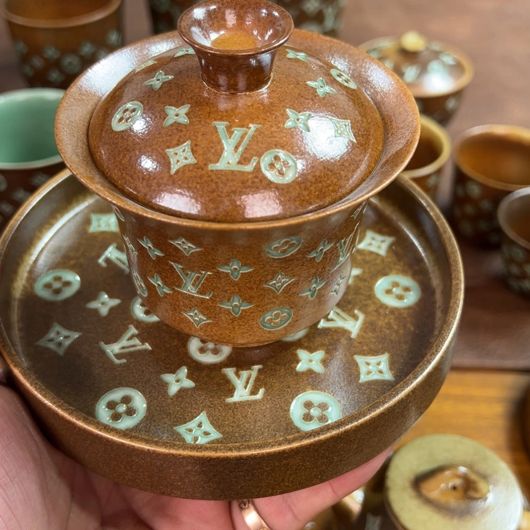 薇***城瓷片龙泉窑龙泉青瓷528-500