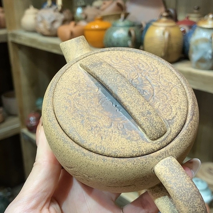 柴烧老岩泥高端茶器