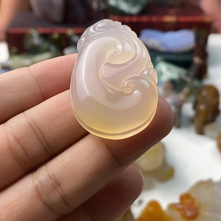 未镶嵌颈饰玛瑙/玉髓