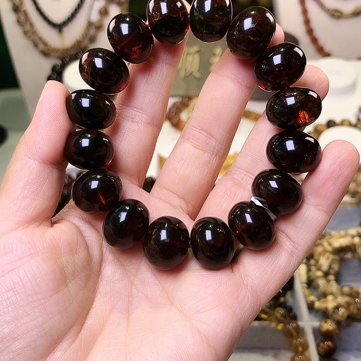 未镶嵌琥珀裸石翳珀17+