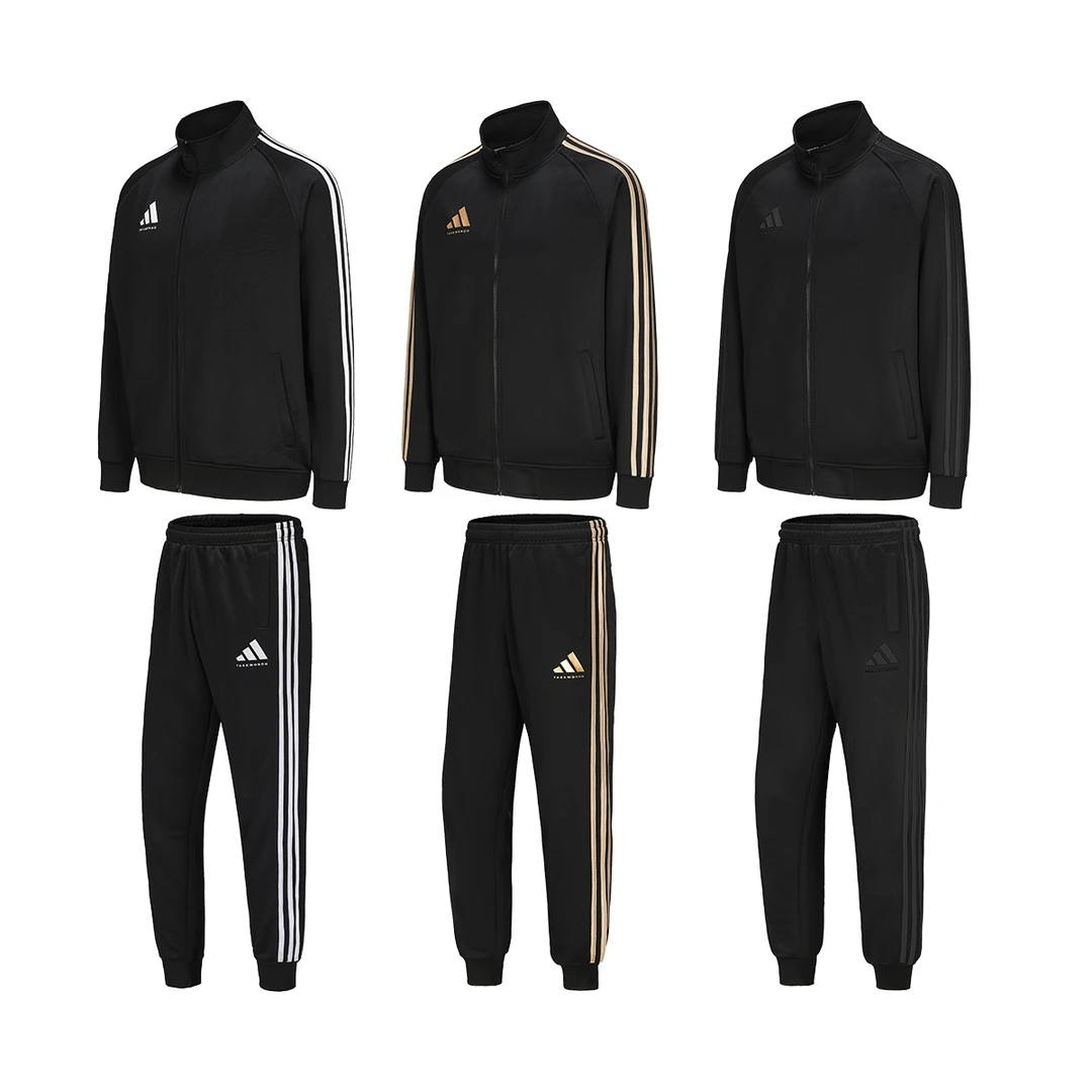 【阿迪官方正品新】阿迪达斯新标时尚休闲运动夹克外套束腿裤套装