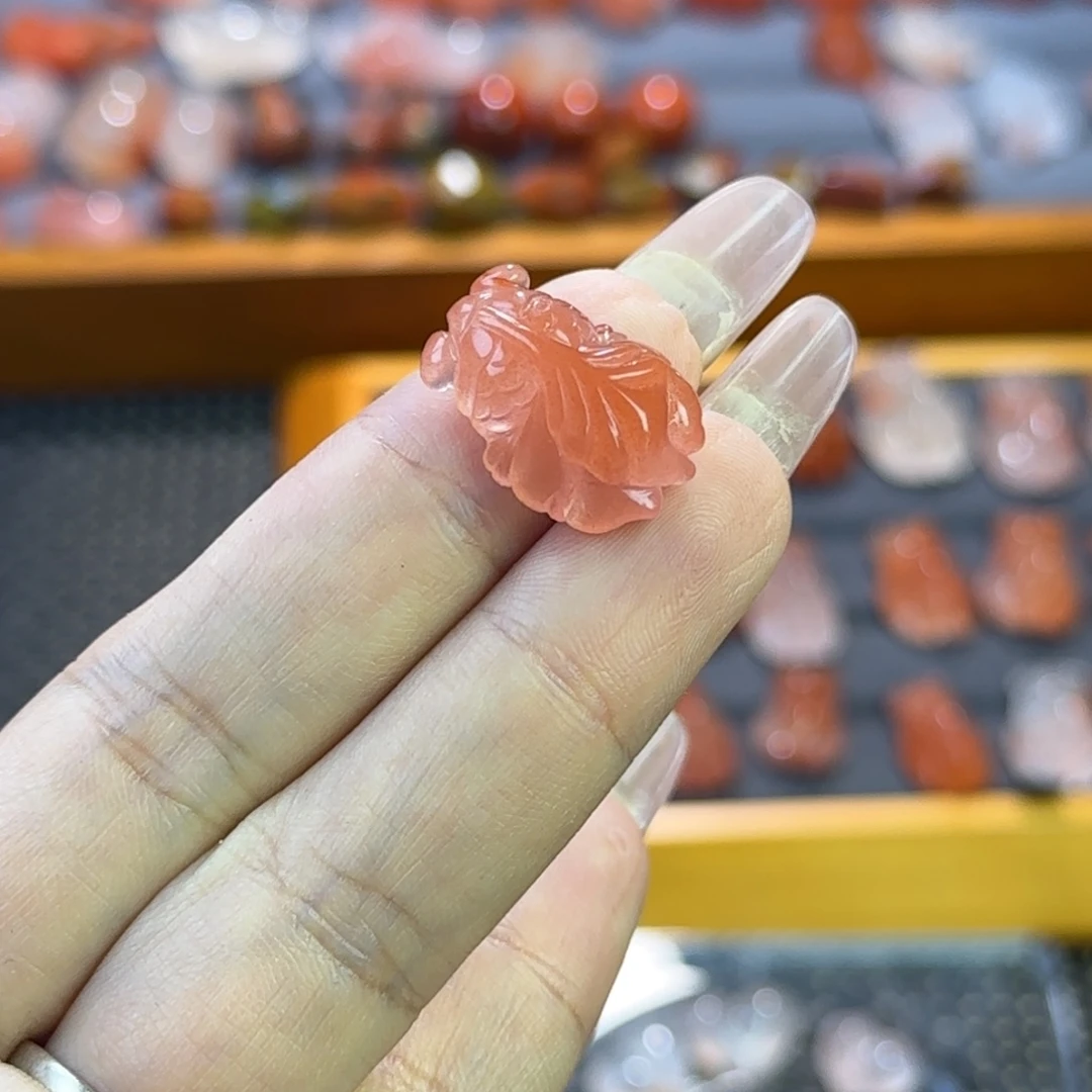 南红玛瑙未镶嵌珠宝半成品