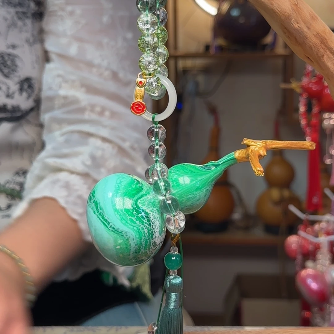 81 天然葫芦手作挂件