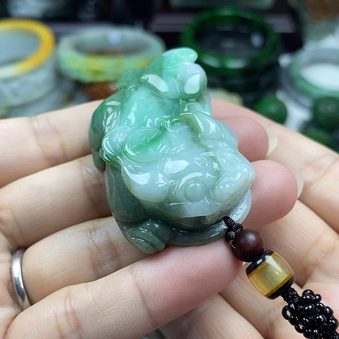 颈饰未镶嵌翡翠貔貅