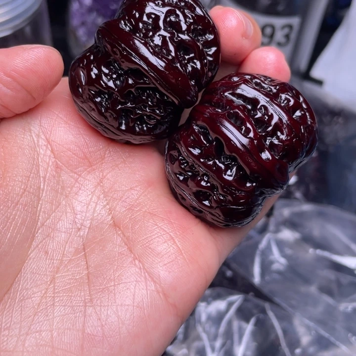 文玩核桃把件元宝