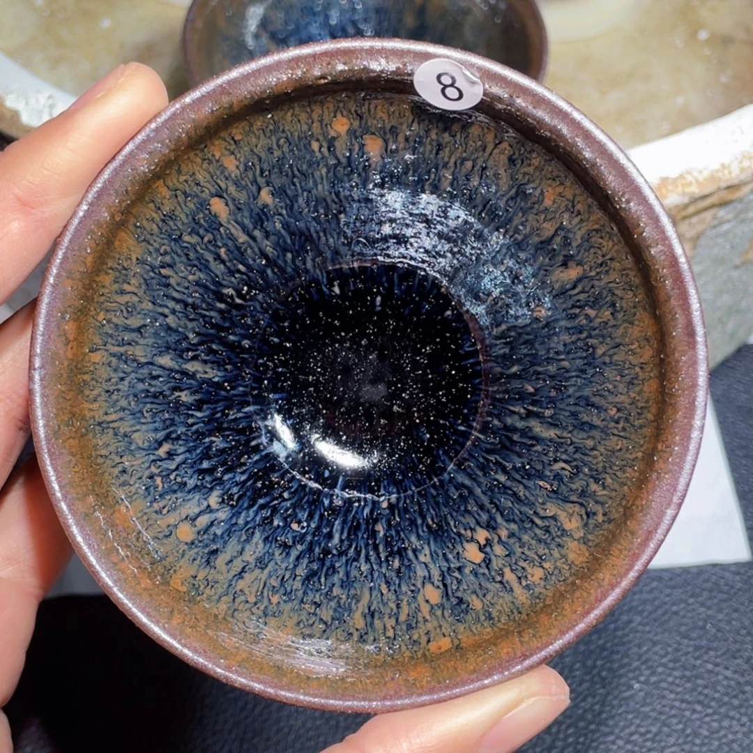 茶盏龙窑柴烧建盏8