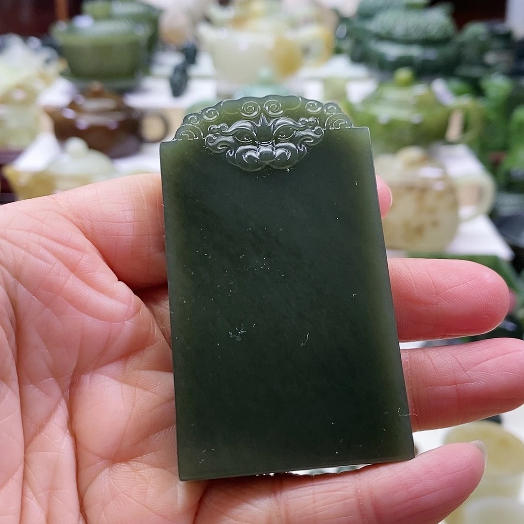 和田玉挂件未镶嵌