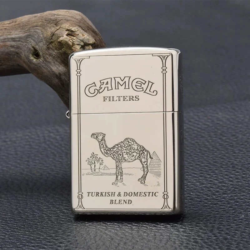 煤油打火机经典原装金属防风个性黑磨砂砂轮点火精致国潮纯创意铜