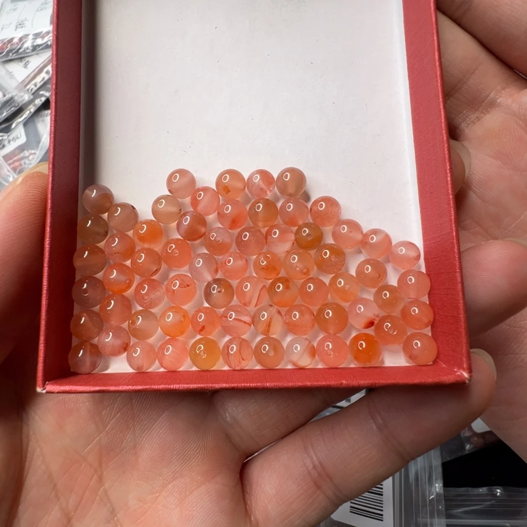 南红玛瑙散珠 Ac99-2号未镶嵌摘****饼