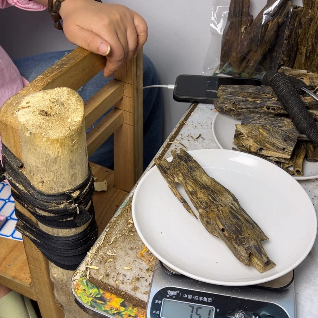 线香奇楠虫漏香75克