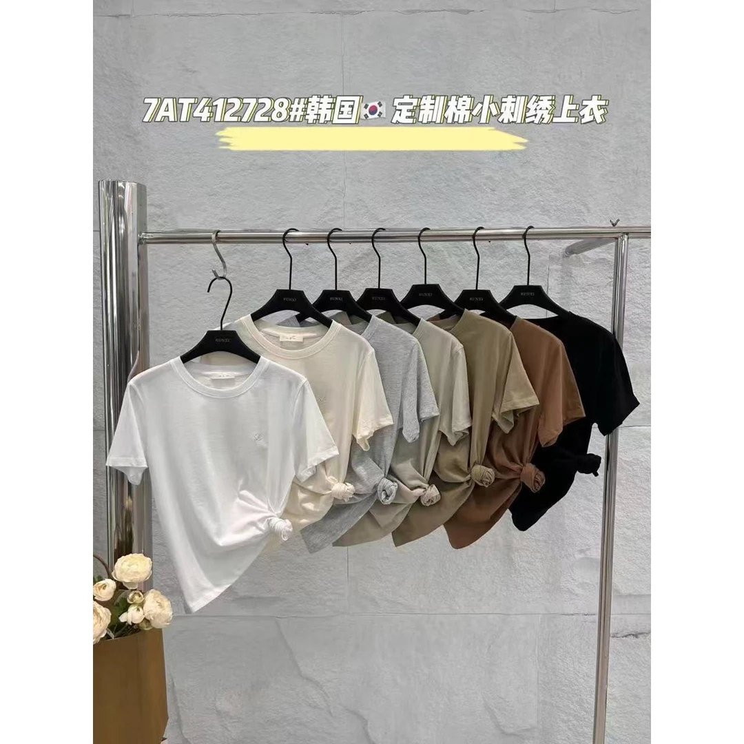 【福利】闰熙4-韩系“100棉”小刺绣上衣#2728