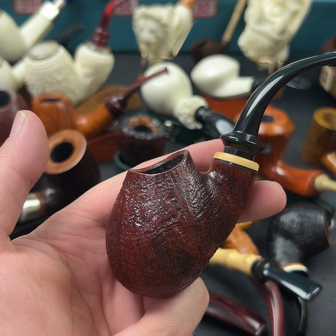 蛊***哥意大利石楠木烟斗