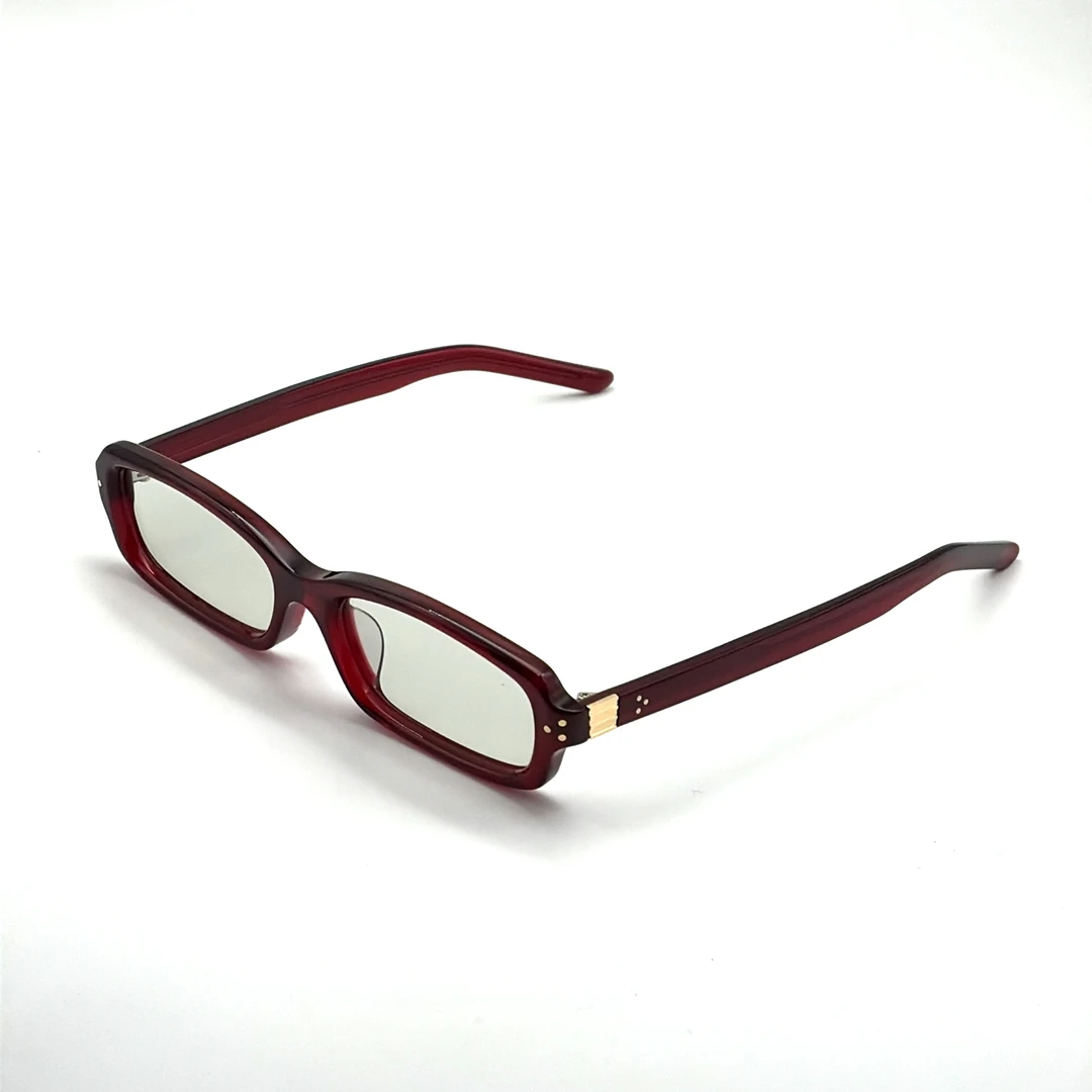 【9071】G家书呆子高货板材红框高清防蓝光镜片平光镜网红时尚
