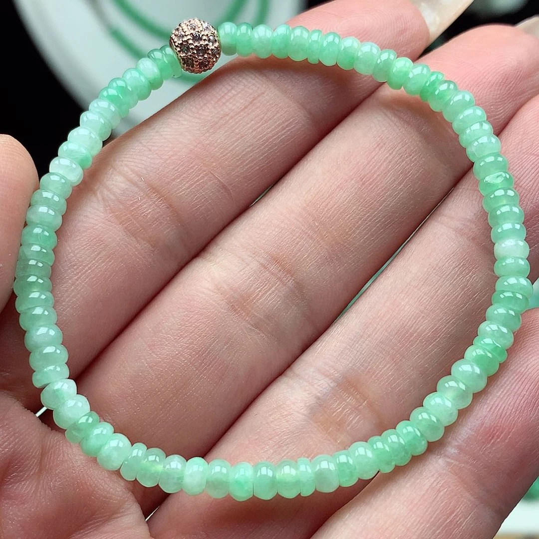 未镶嵌手链翡翠翡翠