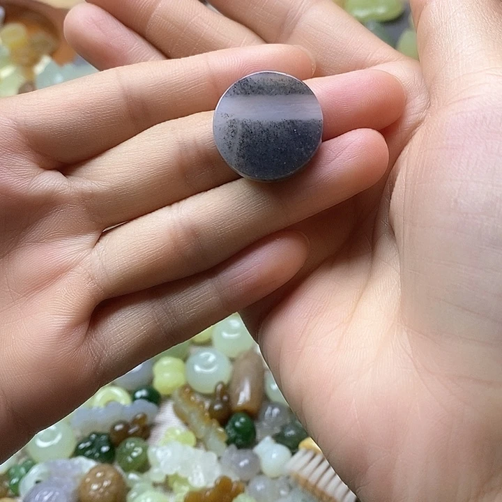 未镶嵌和田玉挂件平安牌