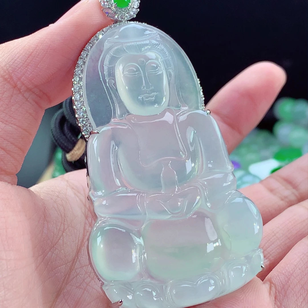 翡翠手链未镶嵌缅甸翡翠