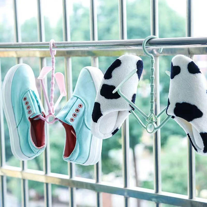 【防风晒鞋架团单】荔z（30道具兑1组）晾鞋子阳台户外挂鞋架2个/组