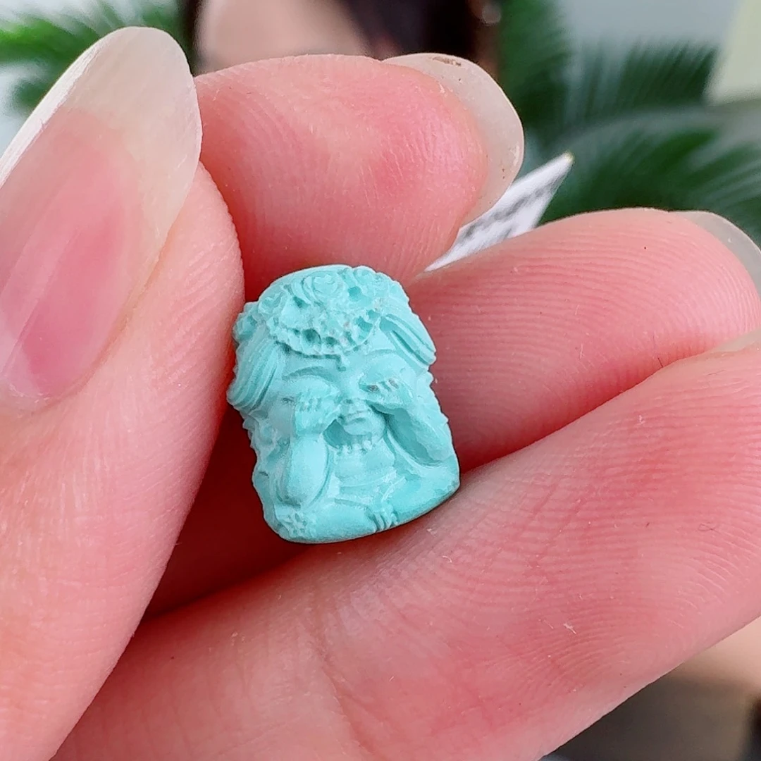 未镶嵌绿松石珠宝奇石