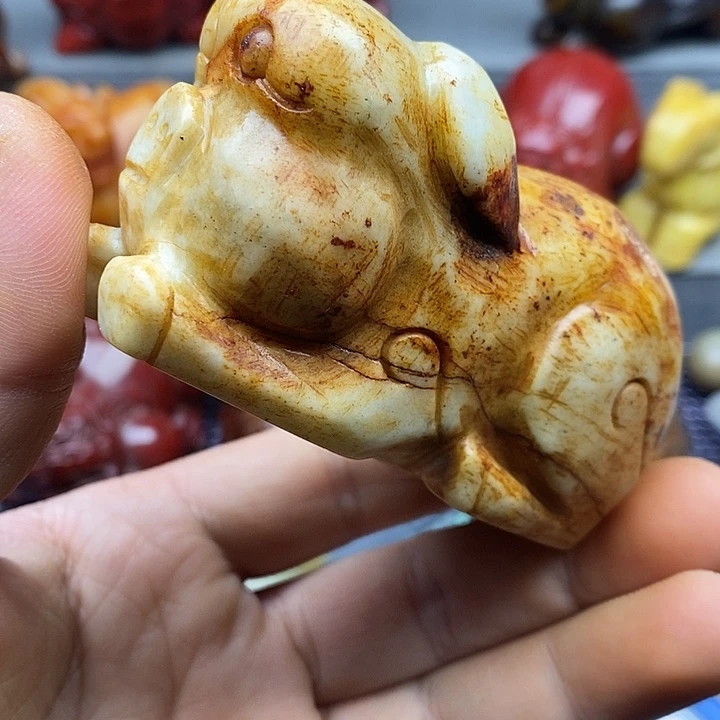 未镶嵌蛇纹石玉颈饰