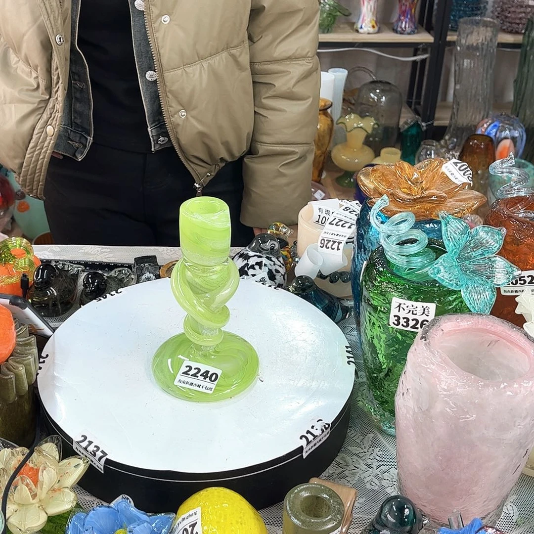 2240烛台 家悦琉璃工艺品