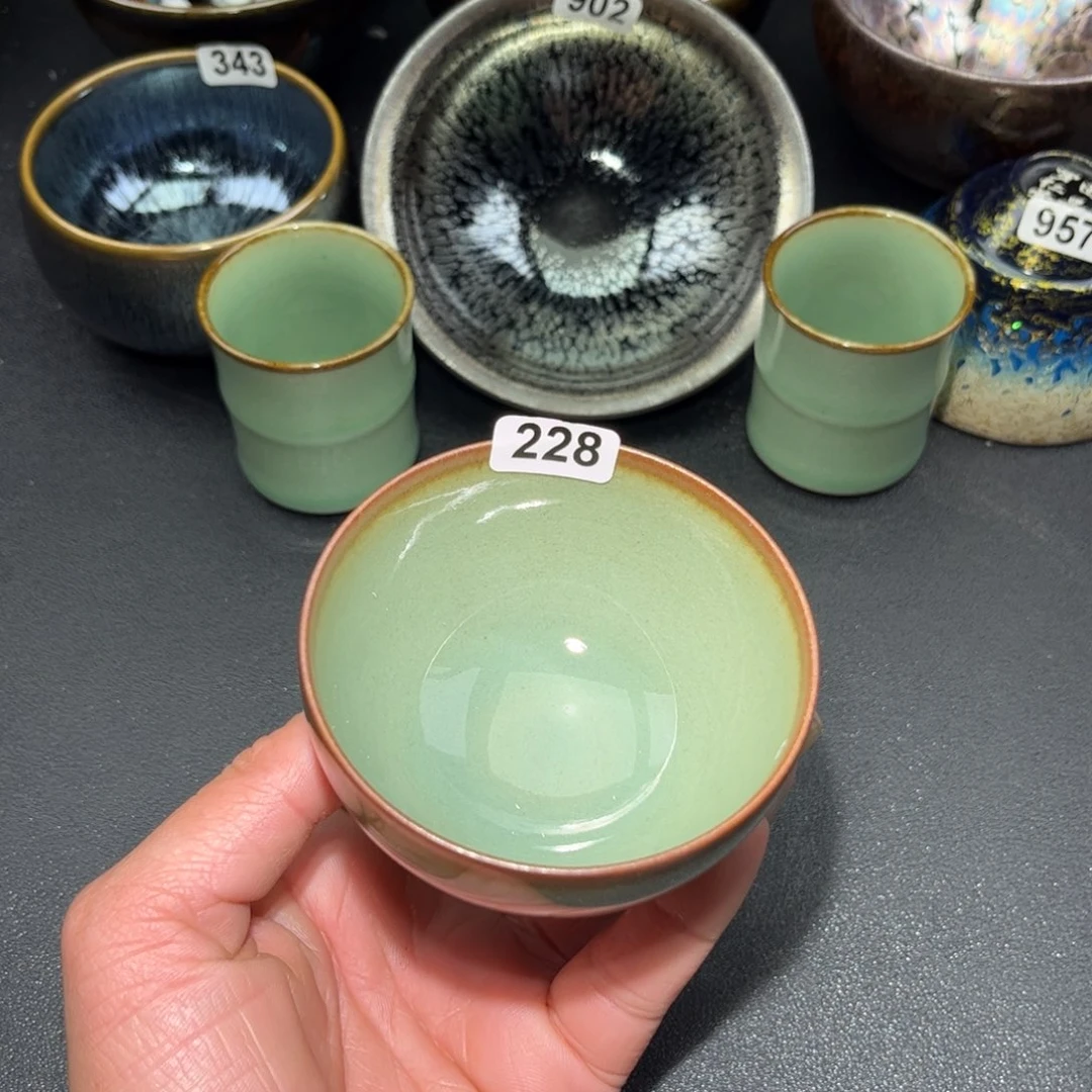 茶盏228 建盏单盏放大漏……