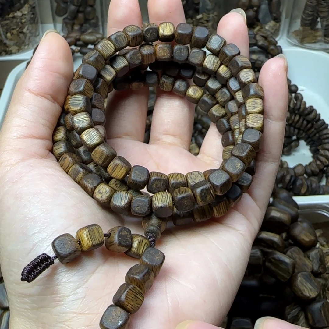 手串沉香多圈方糖21.5克