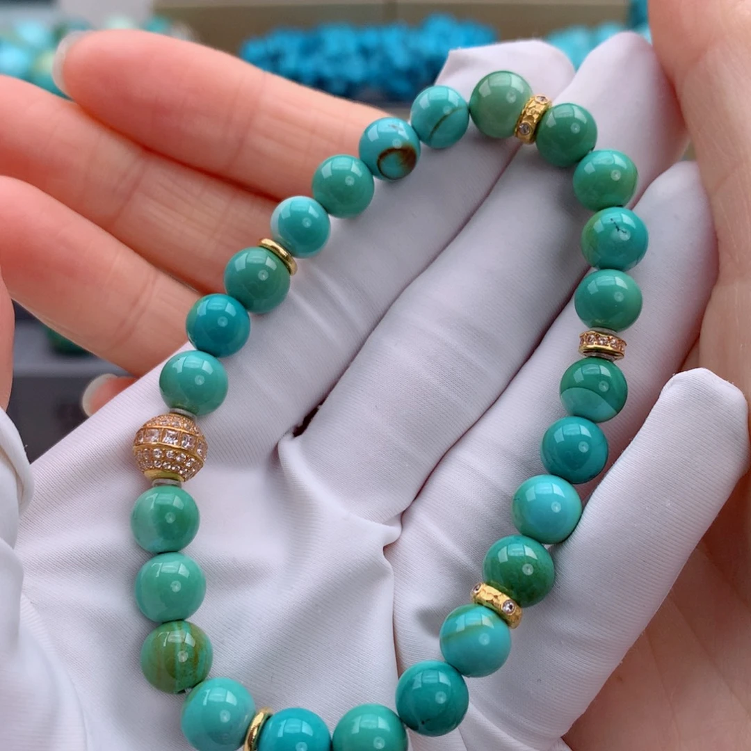 绿松石18K金镶嵌其他