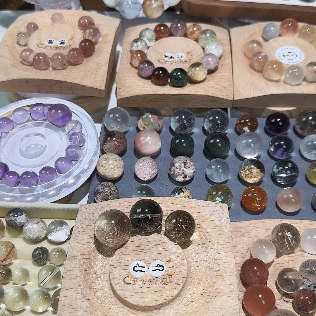 辛***旋未镶嵌珠宝半成品水晶