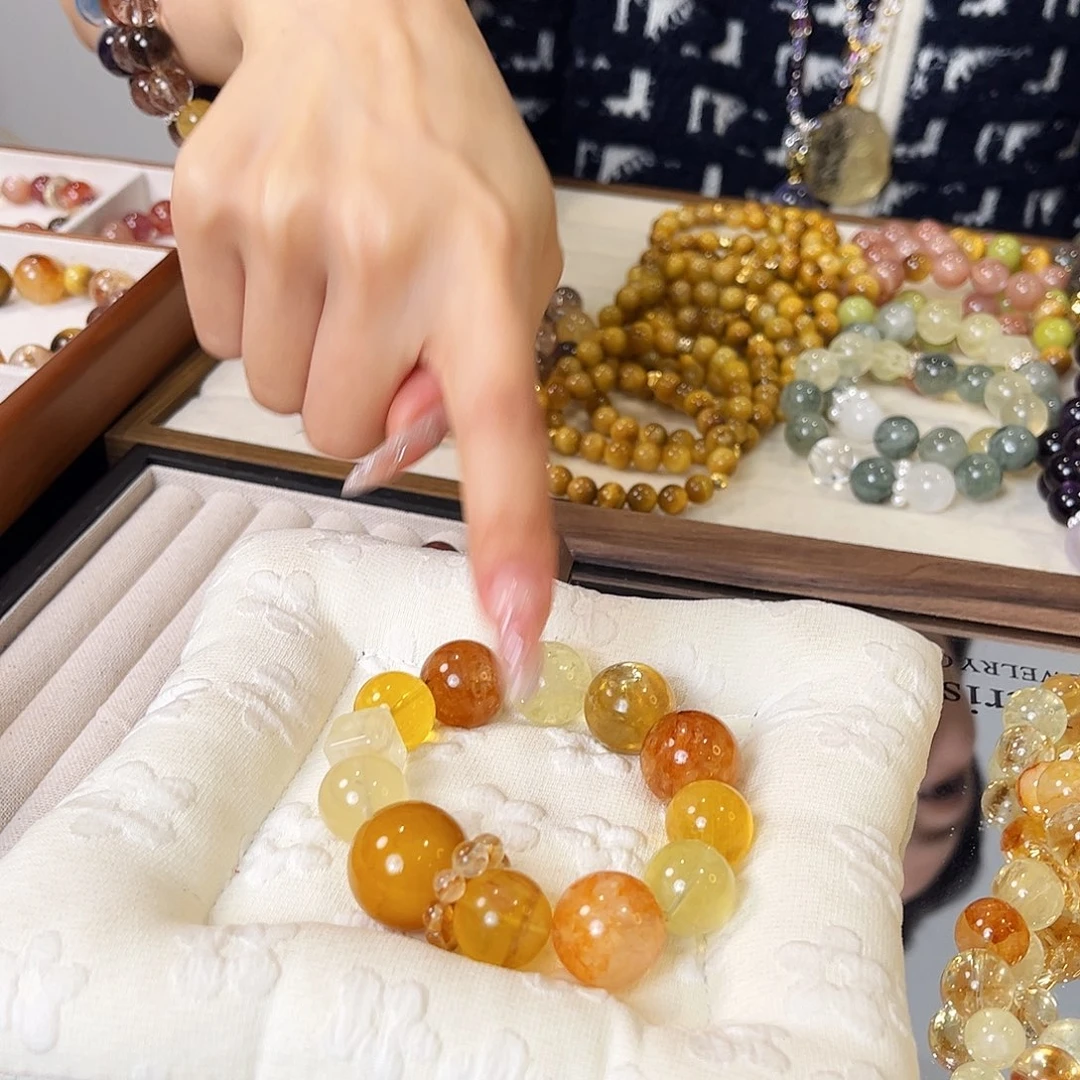 未镶嵌手链水晶超