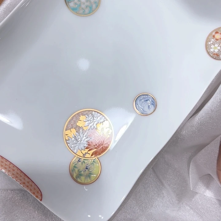 勿****之茶道相关物品瓷盘子