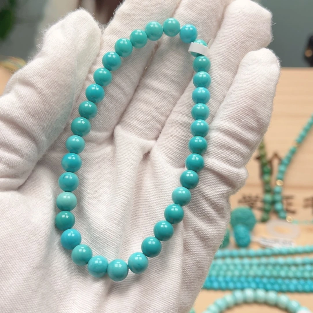 绿松石圆珠未镶嵌