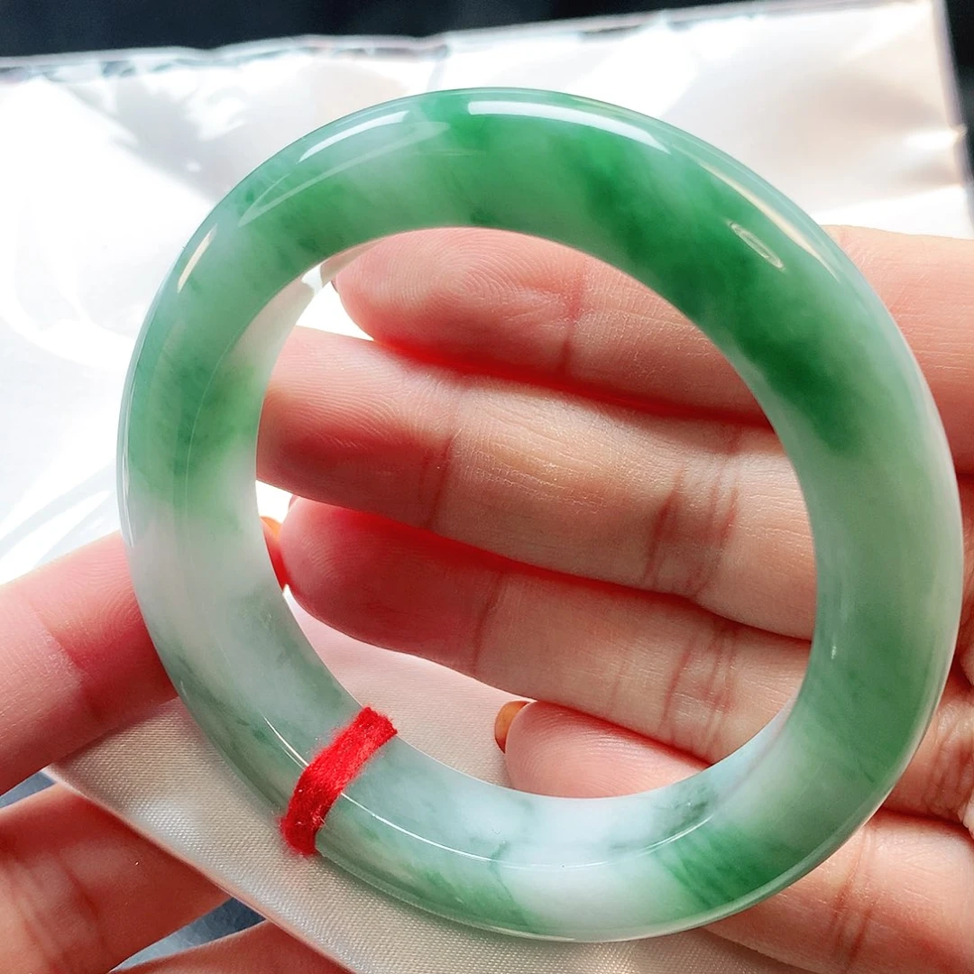 未镶嵌手镯翡翠正圈2866