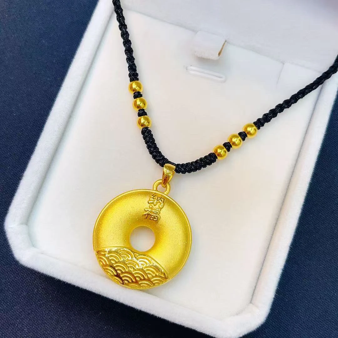 足金999（平安扣）投资金条攒黄金悦己送礼