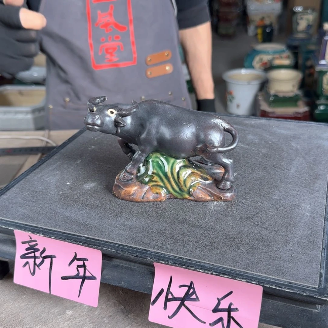 一风堂石湾花盆。微瑕