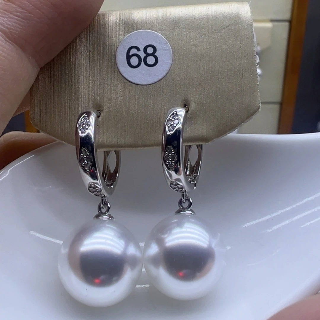 淡水珍珠耳饰未镶嵌