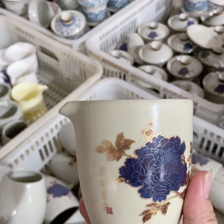 摆件茶具微瑕，介意勿拍